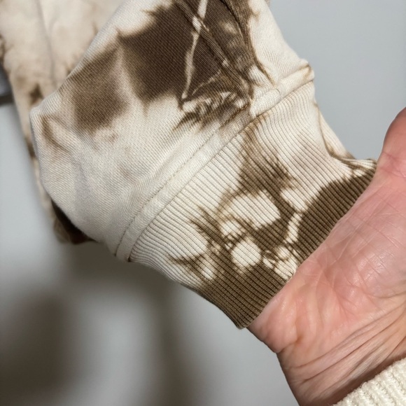 Lululemon Warm Down French Terry Drawstring Jogger Tie Dye Earth Day Sand Brown - Picture 11 of 11